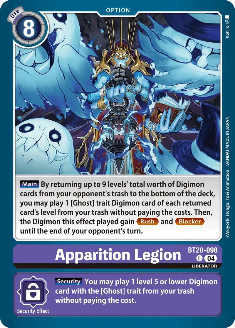 Apparition Legion [Bt20-098] [Release Special Booster Ver.2.5] 1
