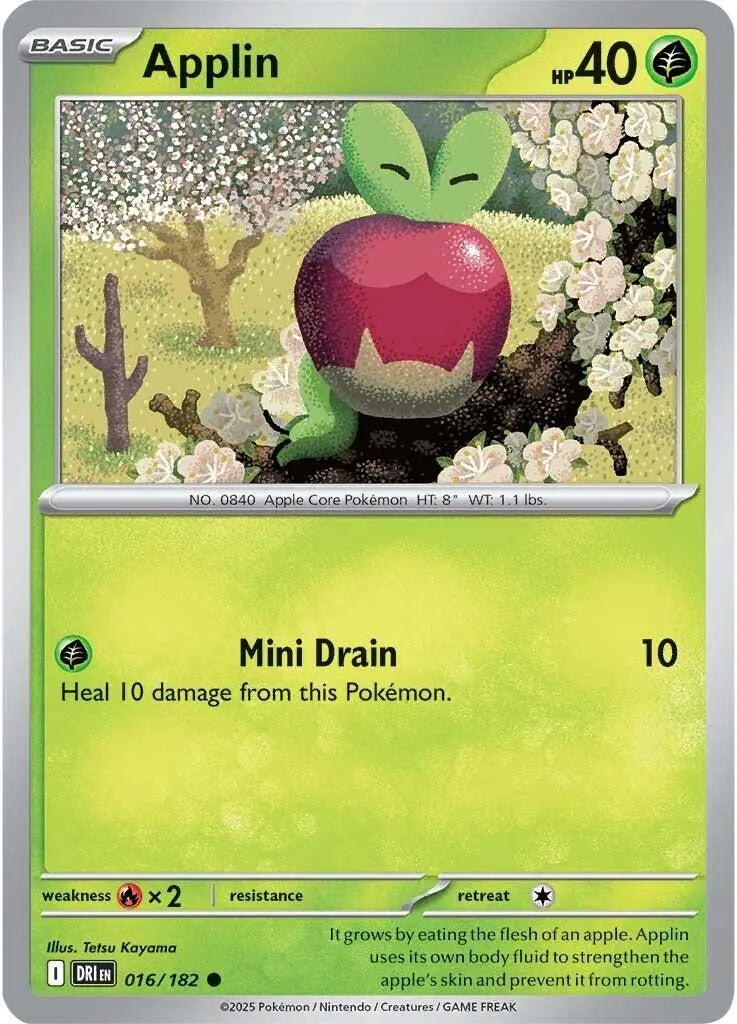 Applin (016/182) [Scarlet & Violet: Destined Rivals] 1