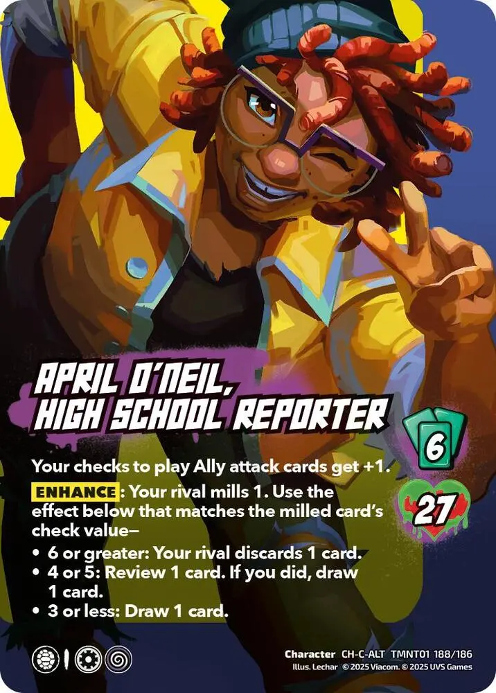 April O'neil, High School Reporter (Alternate Art) - Teenage Mutant Ninja Turtles (Tmnt) 1