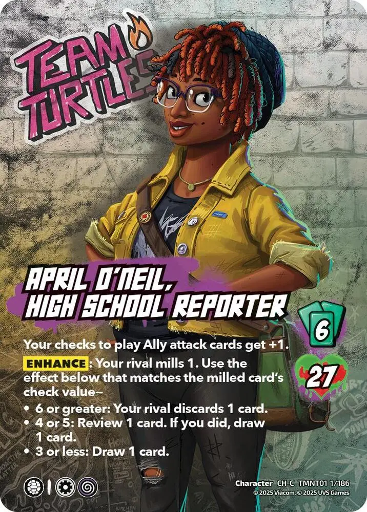 April O'neil, High School Reporter - Teenage Mutant Ninja Turtles (Tmnt) 1