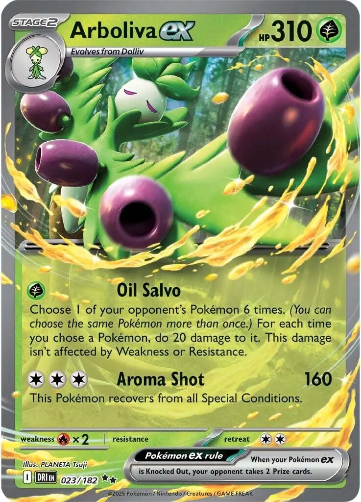 Arboliva Ex (023/182) [Scarlet & Violet: Destined Rivals] 1