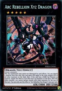 Arc Rebellion Xyz Dragon [Phra-En041] Secret Rare 1
