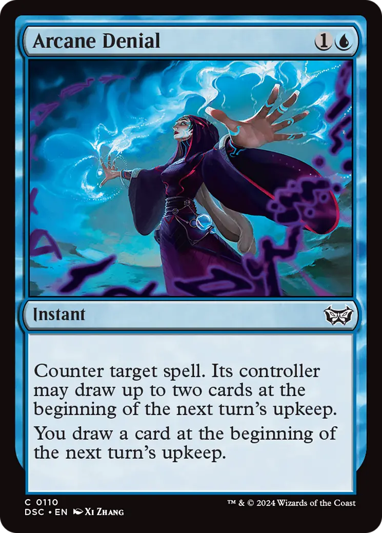 Arcane Denial [Duskmourn: House Of Horror Commander] 1