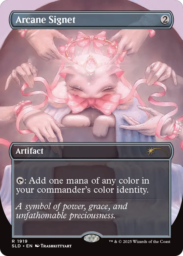 Arcane Signet (1919) (Rainbow Foil) [Secret Lair Drop Series] 1
