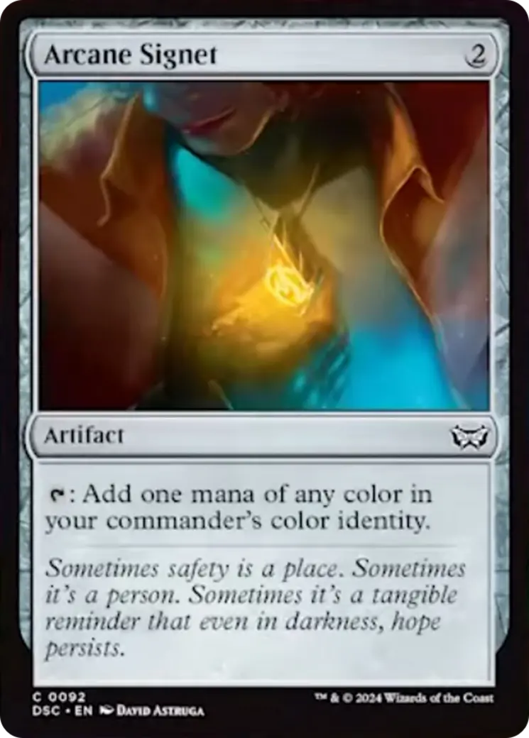 Arcane Signet [Duskmourn: House Of Horror Commander] 1