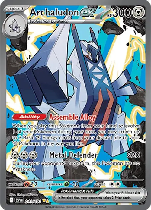 Archaludon Ex (241/191) [Scarlet & Violet: Surging Sparks] 1