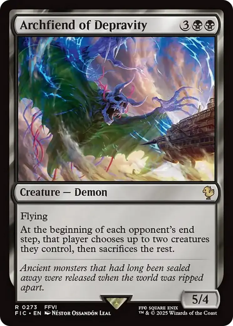Archfiend Of Depravity [Final Fantasy Commander] 1