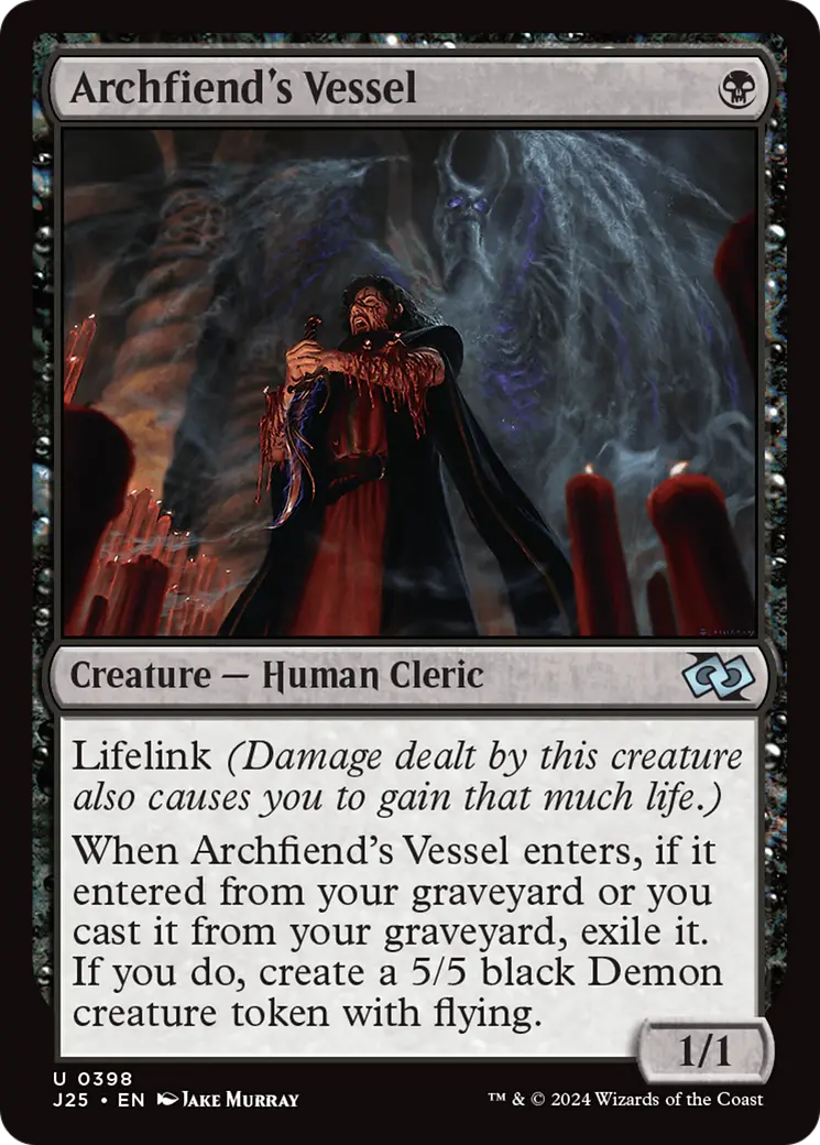 Archfiend's Vessel [Foundations Jumpstart] 1