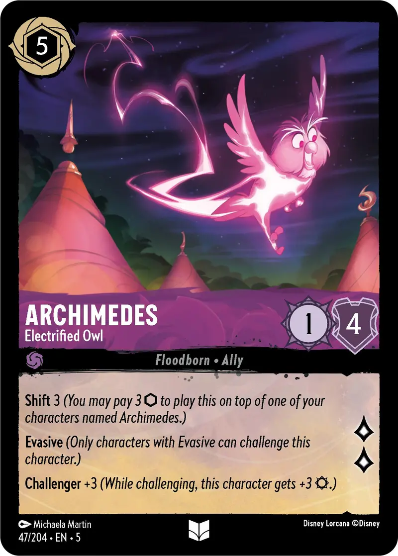 Archimedes - Electrified Owl (47/204) [Shimmering Skies] 1