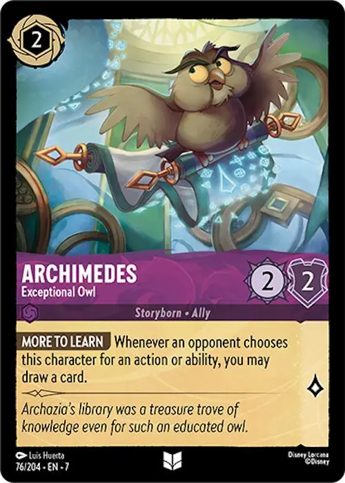 Archimedes - Exceptional Owl (76/204) [Archazia's Island] 1