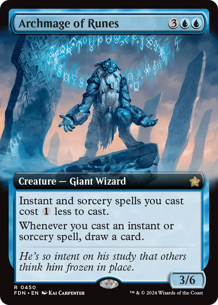 Archmage Of Runes (Extended Art) [Foundations] 1