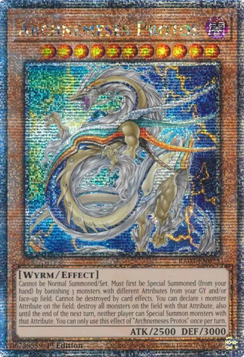 Archnemeses Protos (Quarter Century Secret Rare) [Ra03-En023] Quarter Century Secret Rare 1