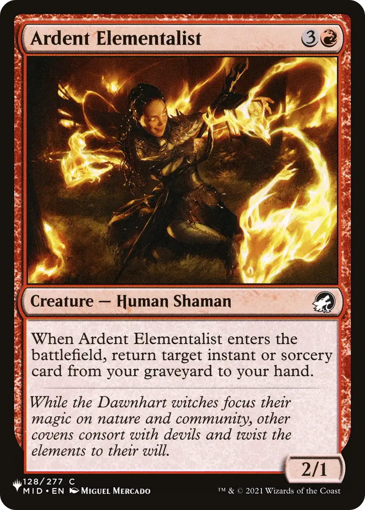 Ardent Elementalist [The List] 1