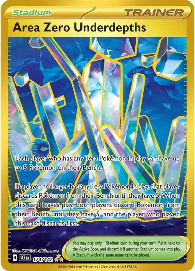 Area Zero Underdepths (174/142) [Scarlet & Violet: Stellar Crown] 1