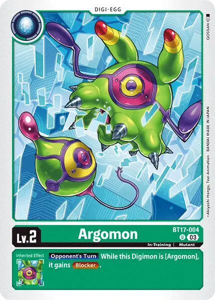 Argomon [Bt17-004] - Bt17-004 [Secret Crisis] 1