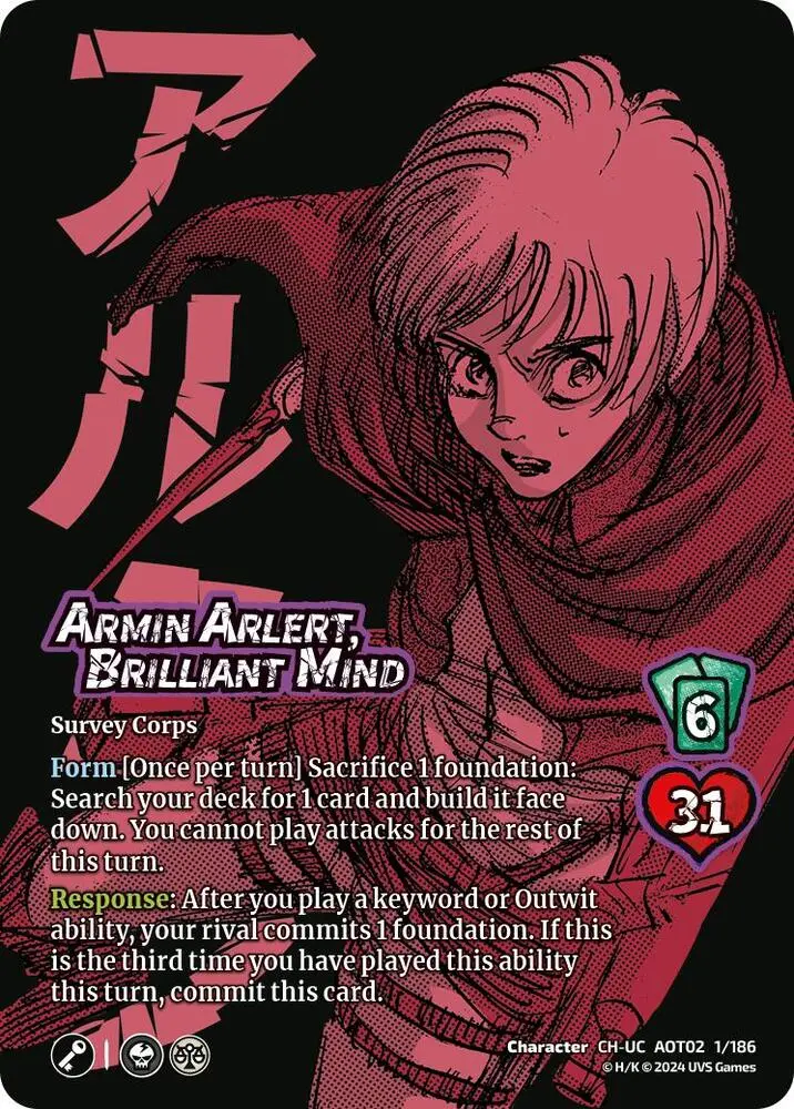 Armin Arlert, Brilliant Mind - Attack On Titan: Origins Of Power (Aot02) 1