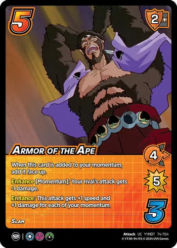 Armor Of The Ape 1