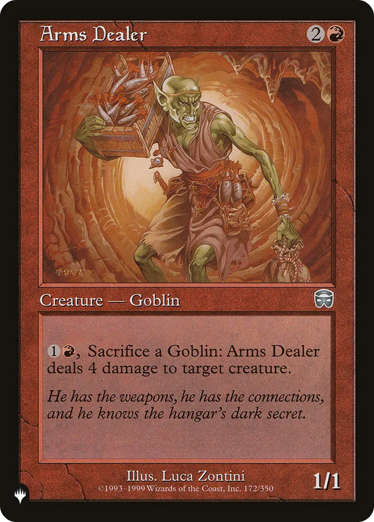 Arms Dealer [The List] 1