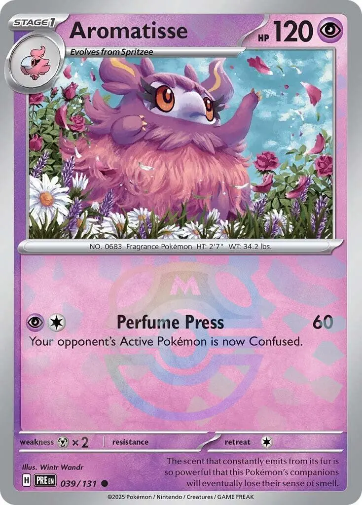 Aromatisse (039/131) (Master Ball Pattern) [Scarlet & Violet: Prismatic Evolutions] 1
