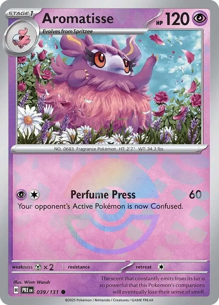 Aromatisse (039/131) (Poke Ball Pattern) [Scarlet & Violet: Prismatic Evolutions] 1