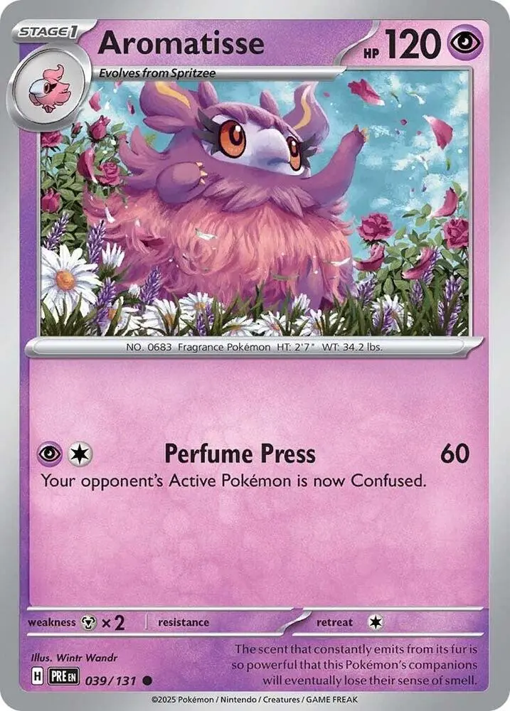 Aromatisse (039/131) [Scarlet & Violet: Prismatic Evolutions] 1