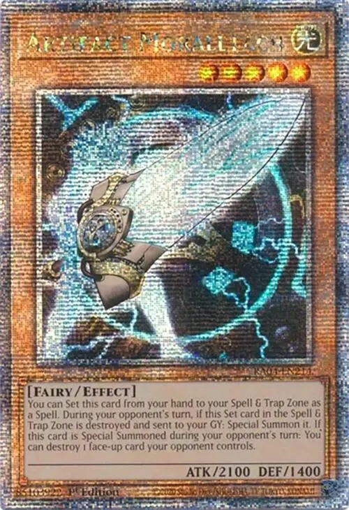Artifact Moralltach [Ra04-En214] Quarter Century Secret Rare 1