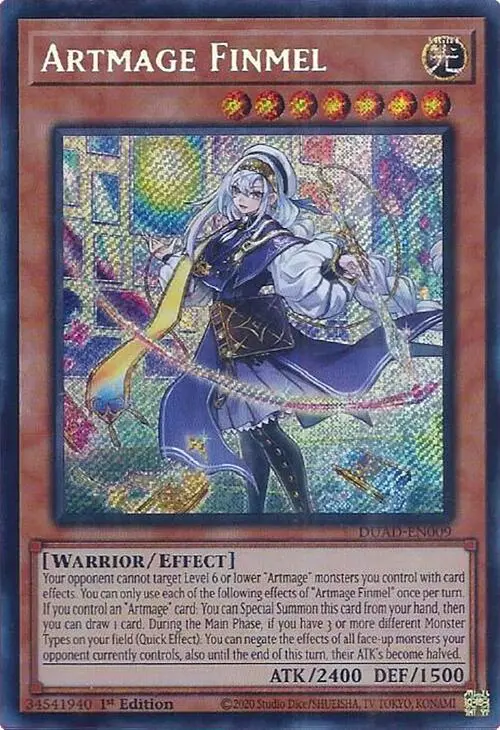 Artmage Finmel [Duad-En009] Secret Rare 1