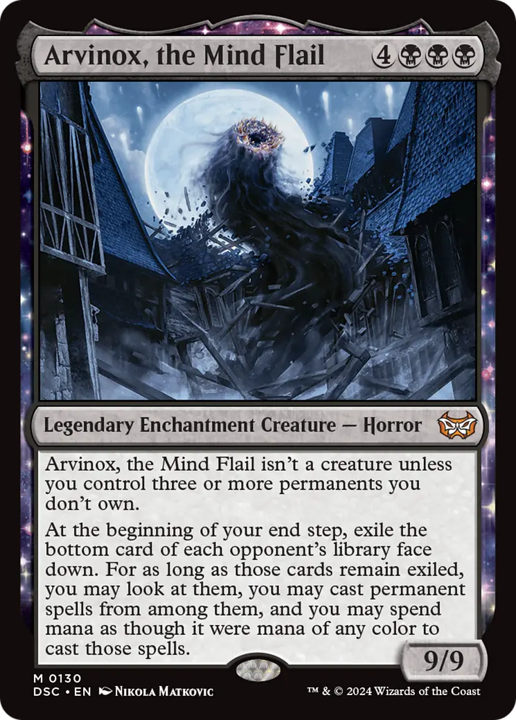 Arvinox, The Mind Flail [Duskmourn: House Of Horror Commander] 1