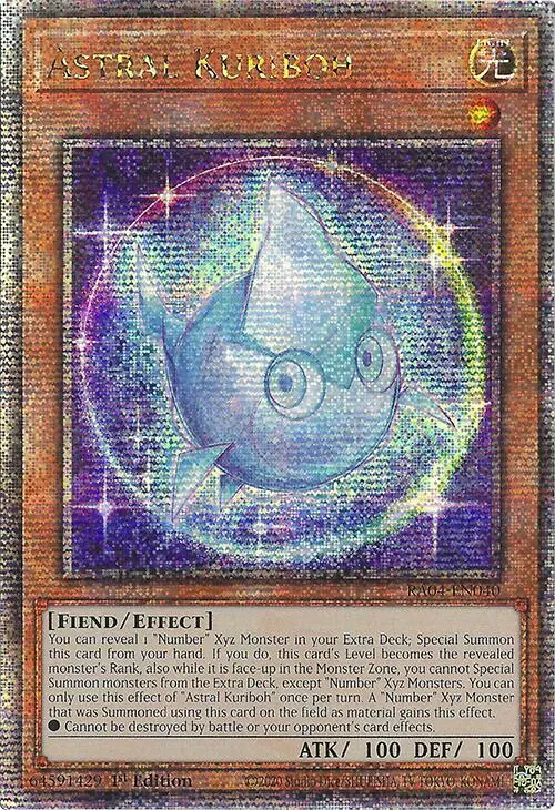 Astral Kuriboh [Ra04-En040] Quarter Century Secret Rare 1