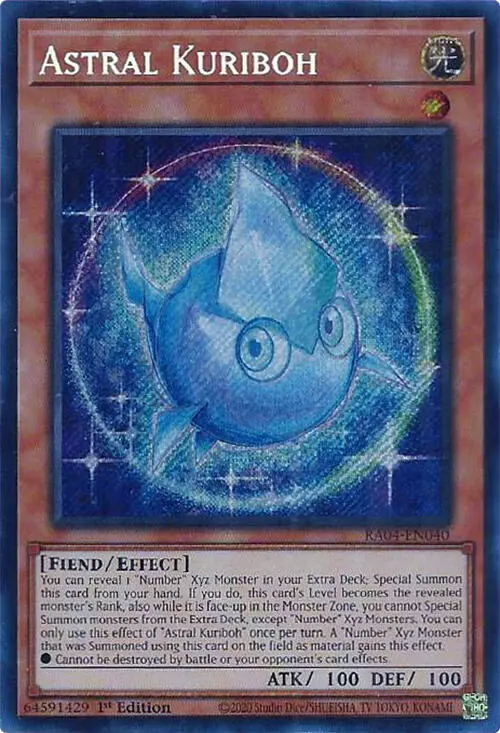 Astral Kuriboh [Ra04-En040] Secret Rare 1