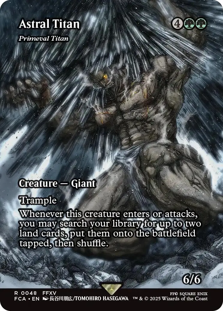 Astral Titan - Primeval Titan (Showcase) [Final Fantasy : Through The Ages] 1