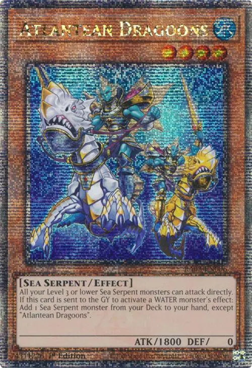 Atlantean Dragoons (Quarter Century Secret Rare) [Ra03-En006] Quarter Century Secret Rare 1
