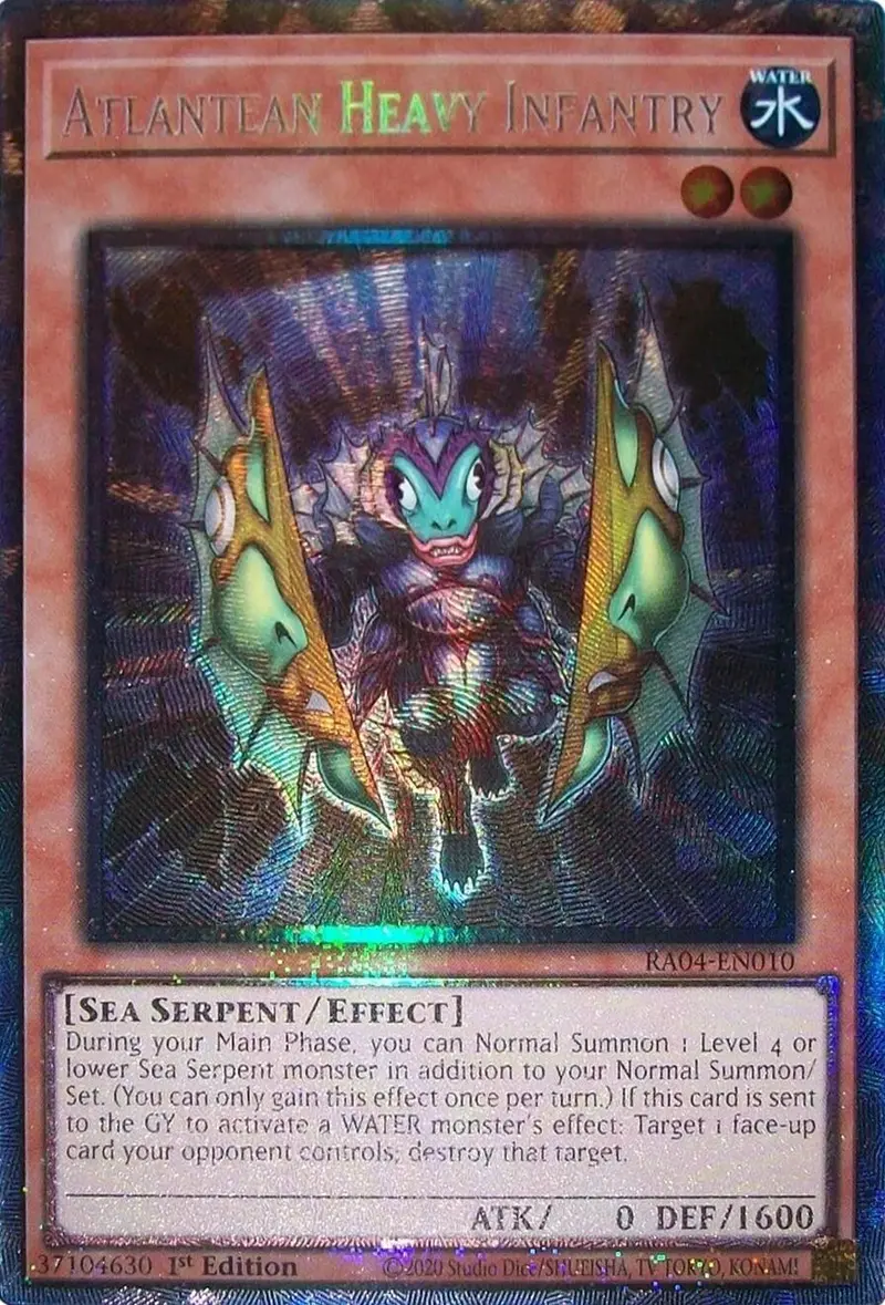 Atlantean Heavy Infantry [Ra04-En010] Prismatic Collector's Rare 1
