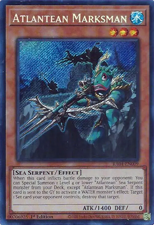 Atlantean Marksman [Ra04-En009] Secret Rare 1