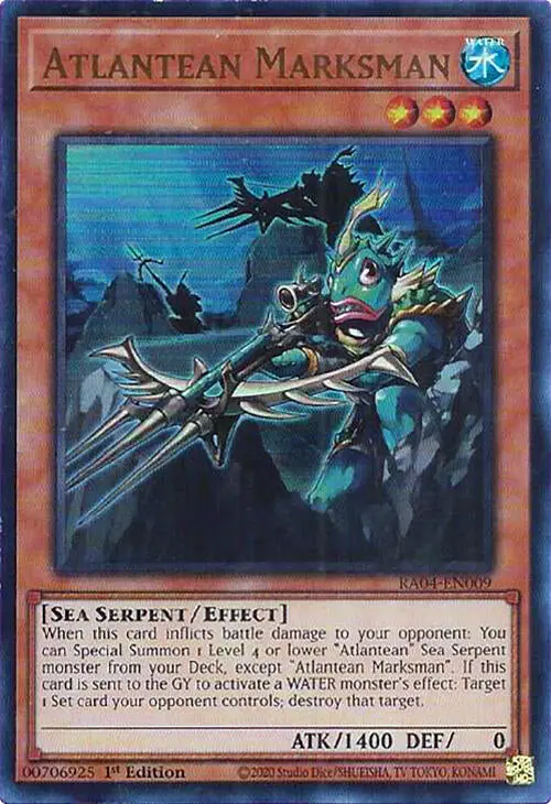 Atlantean Marksman [Ra04-En009] Ultra Rare 1