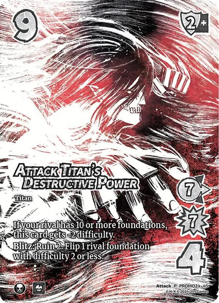 Attack Titan's Destructive Power (Pre-Release Promo) 1