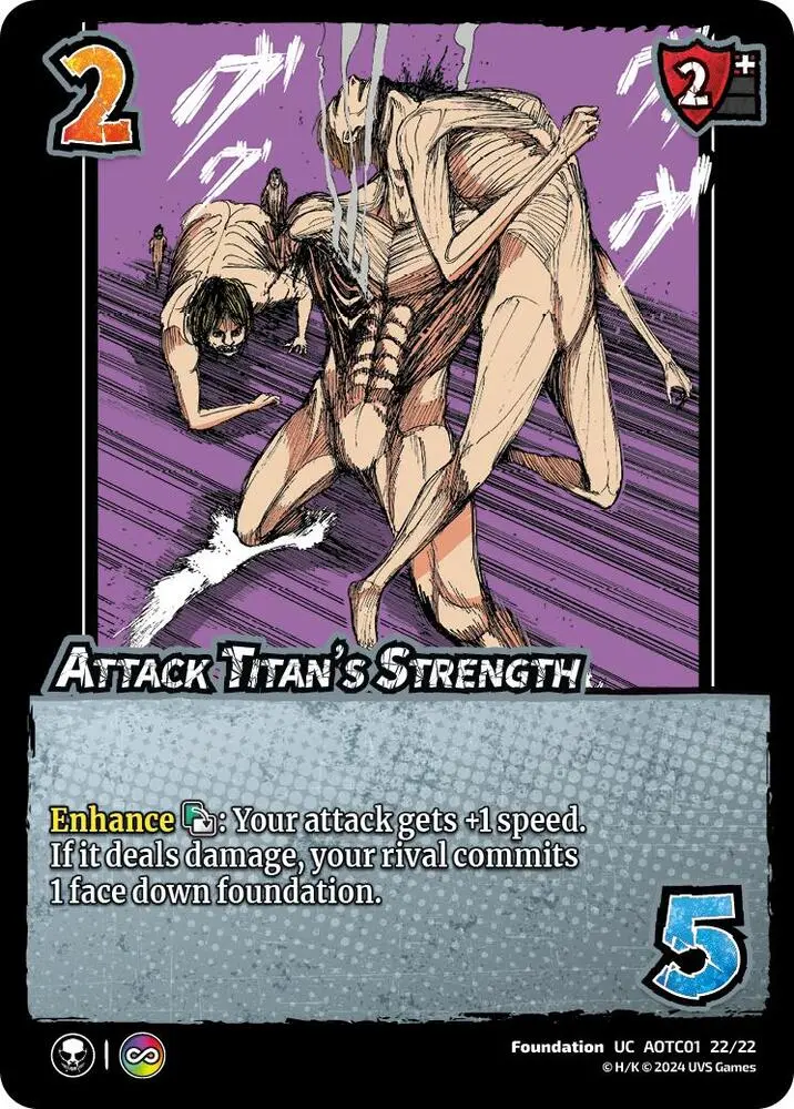 Attack Titan's Strength (Foil) 1