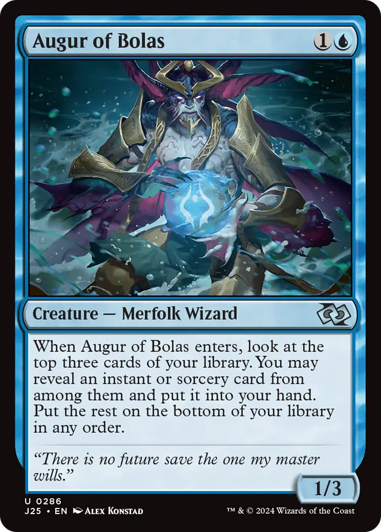 Augur Of Bolas [Foundations Jumpstart] 1