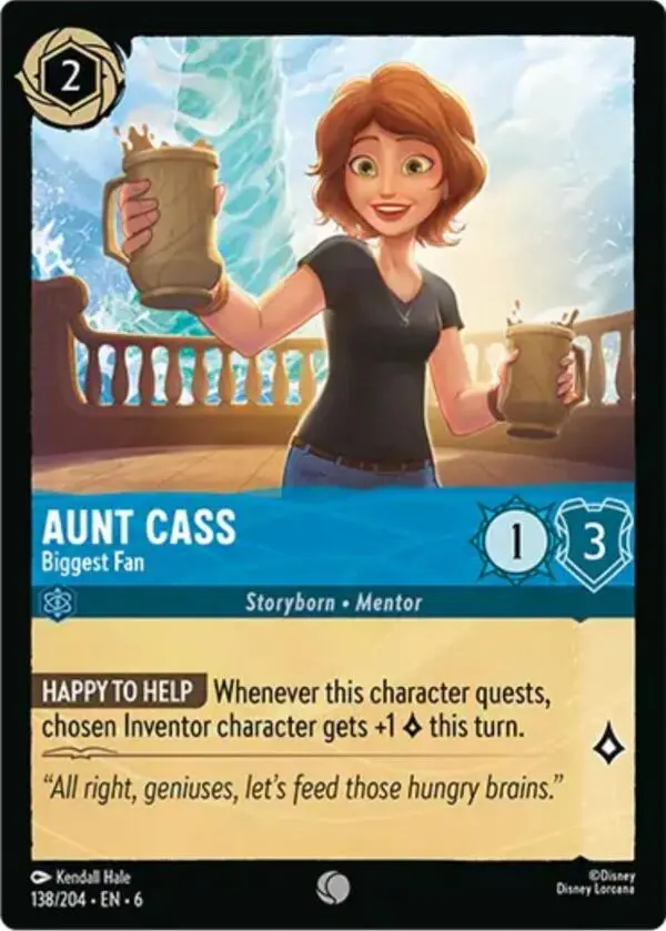 Aunt Cass - Biggest Fan (138/204) [Azurite Sea] 1