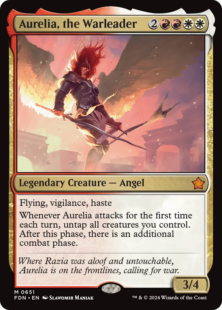 Aurelia, The Warleader [Foundations] 1