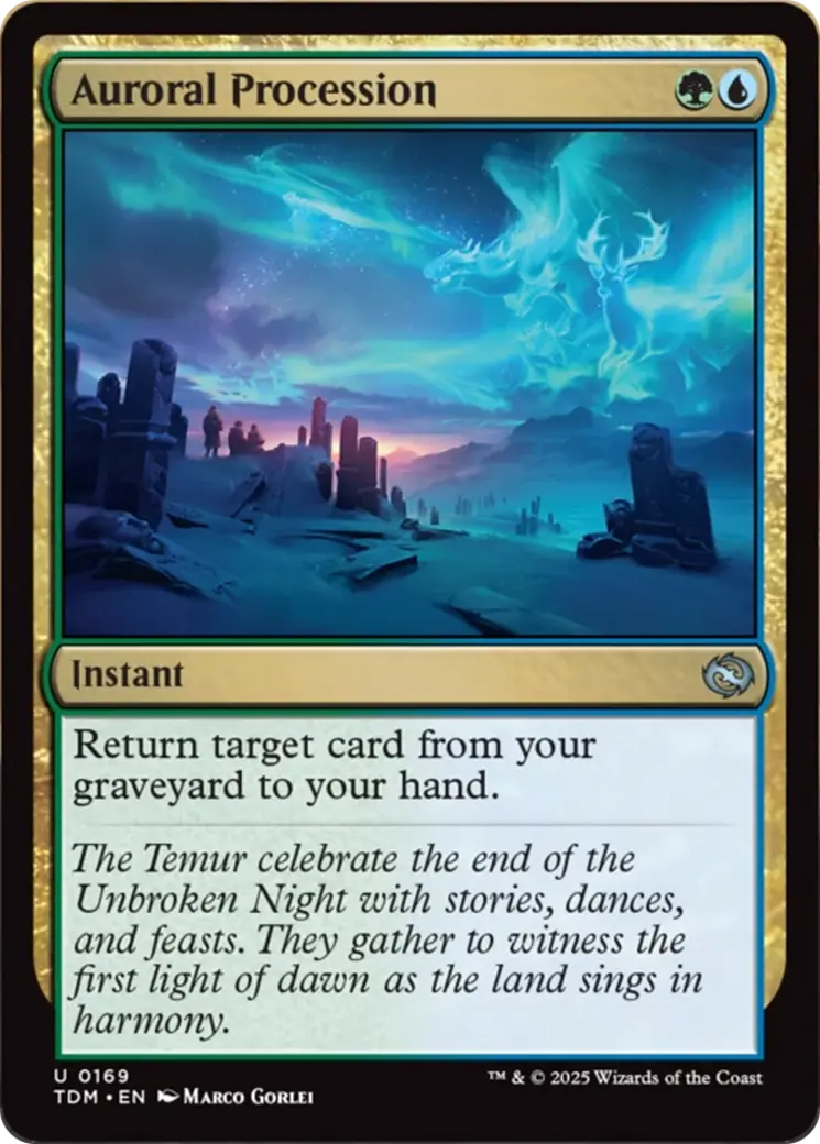 Auroral Procession [Tarkir: Dragonstorm] 1