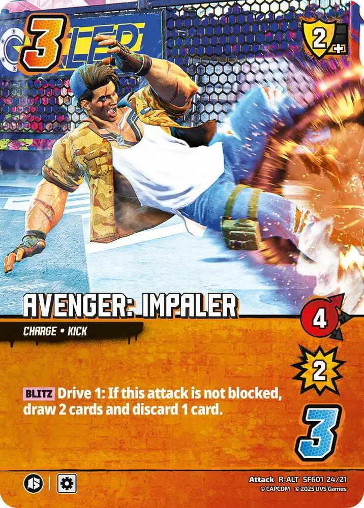 Avenger: Impaler (Alternate Art) - Challenger Series: Street Fighter 6 (Sf6) 1