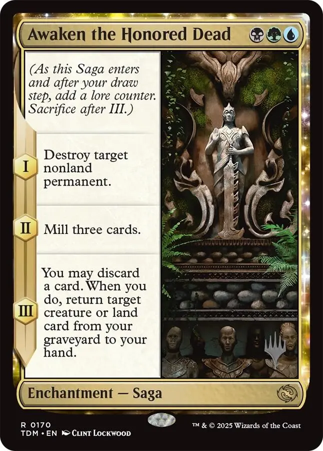 Awaken The Honored Dead (Promo Pack) [Tarkir: Dragonstorm Promos] 1