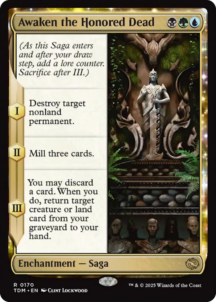 Awaken The Honored Dead [Tarkir: Dragonstorm] 1