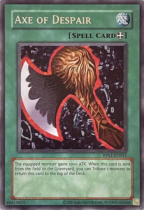 Axe Of Despair [Rp01-En051] Rare 1