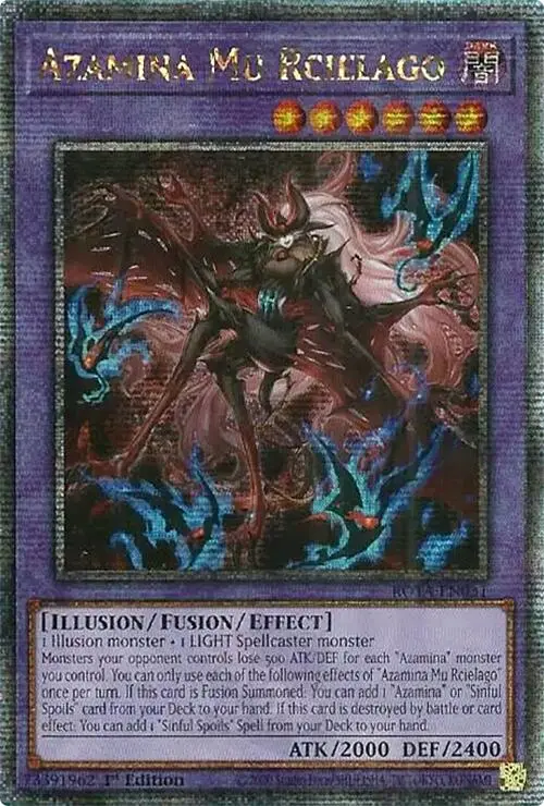 Azamina Mu Rcielago (Quarter Century Secret Rare) [Rota-En031] Quarter Century Secret Rare 1