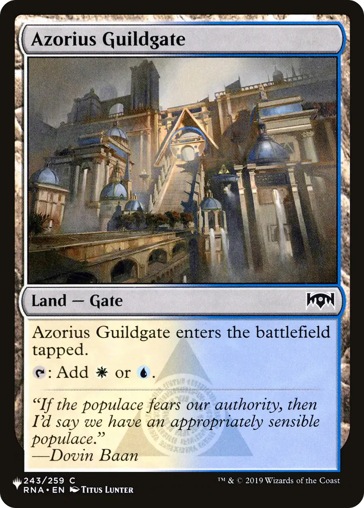 Azorius Guildgate [The List] 1