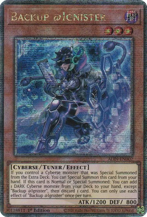 Backup @Ignister [Alin-En002] Quarter Century Secret Rare 1