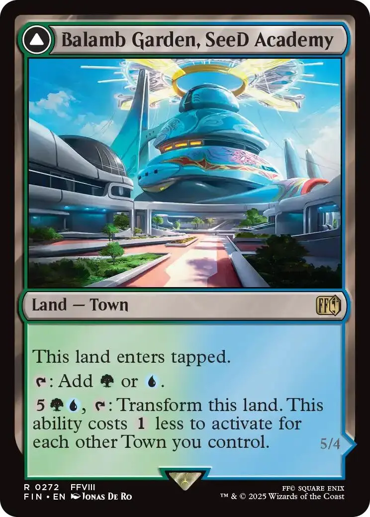 Balamb Garden, Seed Academy // Balamb Garden, Airborne [Final Fantasy] 1