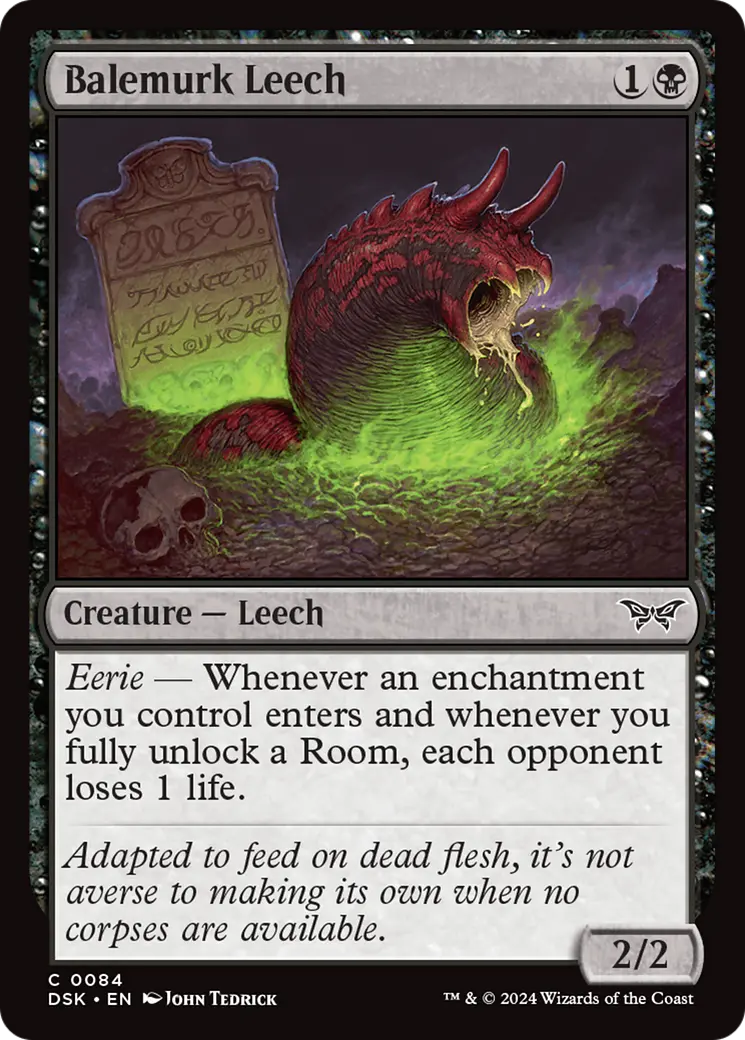 Balemurk Leech [Duskmourn: House Of Horror] 1